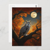 Große Hornschale im Herbst Postkarte (Vorne/Hinten)