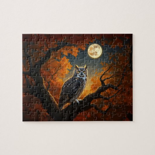 Große Hornschale im Herbst Puzzle (Horizontal)