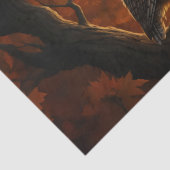 Große Hornschale im Herbst Seidenpapier (Detail)
