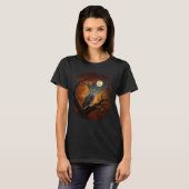Große Hornschale im Herbst T-Shirt (Vorne ganz)