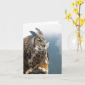 Große Hornschale Karte (Gelbe Blume)