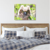 Große Hornschale Leinwanddruck (Insitu (Schlafzimmer))