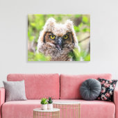 Große Hornschale Leinwanddruck (Insitu (Wohnzimmer))