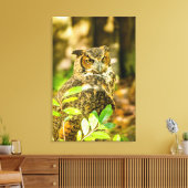 Große Hornschale Leinwanddruck (Insitu (Wohnzimmer))