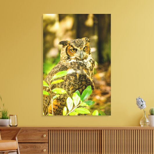 Große Hornschale Leinwanddruck (Insitu (Wohnzimmer))