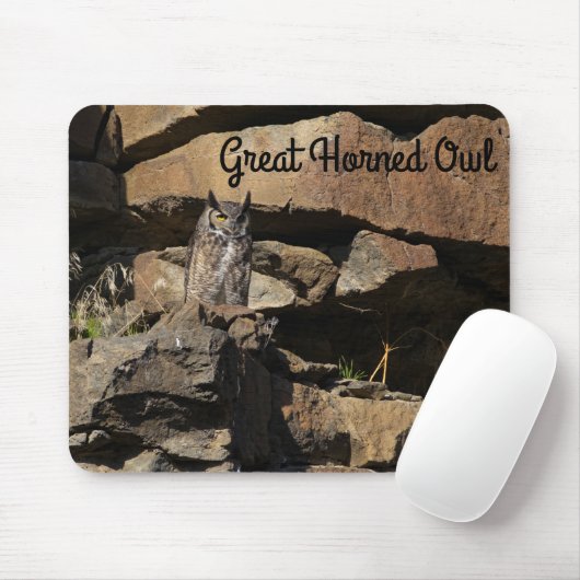 Große Hornschale Mousepad (Mit Mouse)