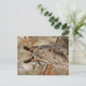 Große Hornschale Postkarte (Stehend Vorderseite)