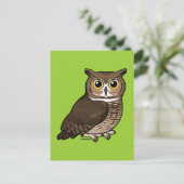 Große Hornschale Postkarte (Stehend Vorderseite)