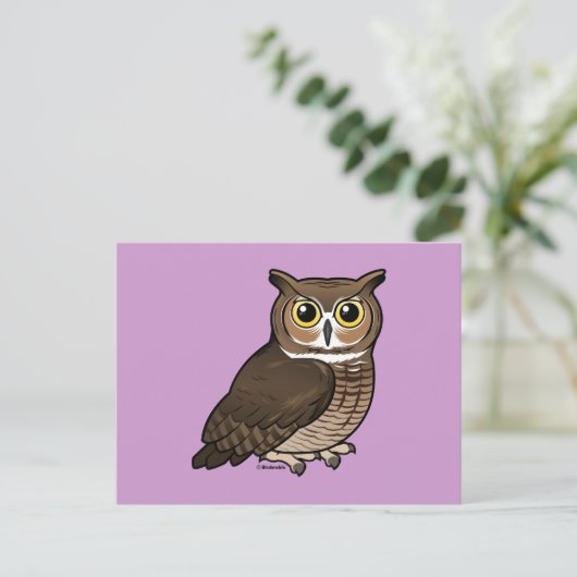 Große Hornschale Postkarte (Stehend Vorderseite)