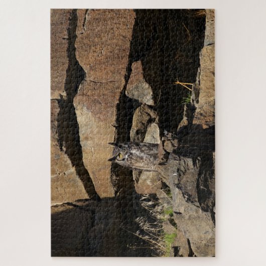 Große Hornschale Puzzle (Vertikal)