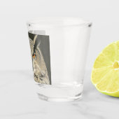 Große Hornschale Schnapsglas (Rechts)