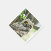 Große Hornschale Serviette (Ecke)