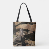 Große Hornschale Tasche (Rückseite)