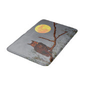 Große Hornschale | Vollmond Badematte (Schrägansicht)