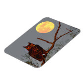 Große Hornschale | Vollmond Magnet (Linke Seite)