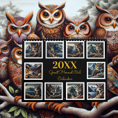 Große Hornschnecke Jahr der Eule-Visionen 20XX Kalender