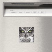 Große Hornschüssel Tigerschnecken Kohle Zeichnend Magnet (In Situ (Geschirrspüler))