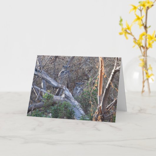 Große Horse Karte (Gelbe Blume)