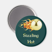 Größe Hot Pinball Magnet (Vorderseite/Rückseite)