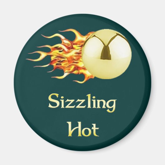Größe Hot Pinball Magnet (Vorne)