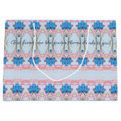 Große Hübsche Geschenktasche für den besten Freund Geschenktüte (Vorderseite)