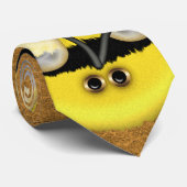 Große Hummel-Bienen-Krawatte Krawatte (Gerollt)