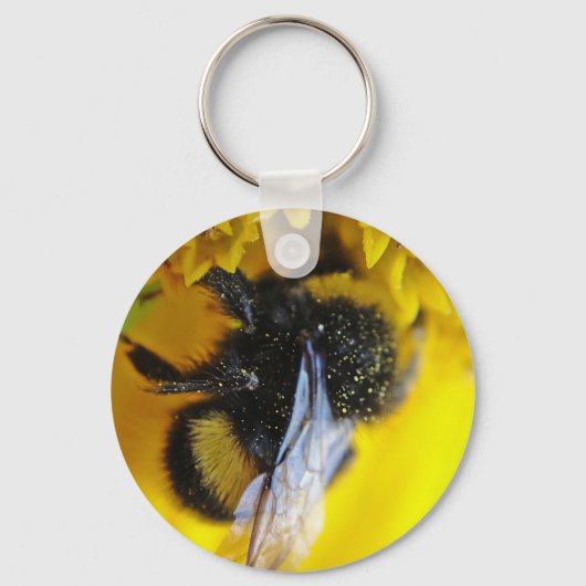 Große Hummel Schlüsselanhänger (Vorderseite)