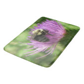Große Hummeln auf der Thistle Bath Mat Badematte (Schrägansicht)