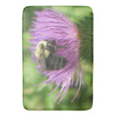 Große Hummeln auf der Thistle Bath Mat Badematte (Vorderseite Vertikal)