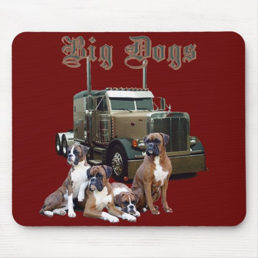 Große Hunde Mousepad (Vorne)
