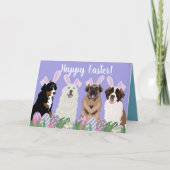 Große Hundeschauer Karte (Vorderseite)