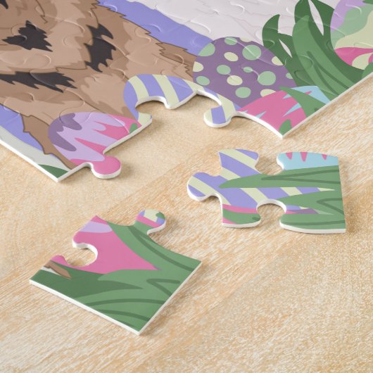 Große Hundeschauer Puzzle (Seite)