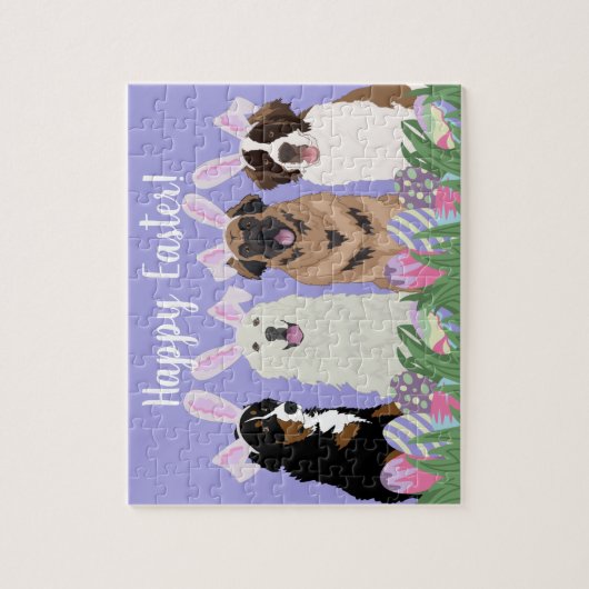 Große Hundeschauer Puzzle (Vertikal)