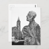 Große Hungersnot in Irland - Statuen in Dublin Postkarte (Vorne/Hinten)