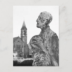 Große Hungersnot in Irland - Statuen in Dublin Postkarte