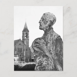 Große Hungersnot in Irland - Statuen in Dublin Postkarte