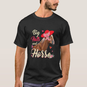 Große Hüte und Pferderby-Tag 2022 T-Shirt