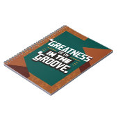 Größe I im Groove Notizblock (Linke Seite)