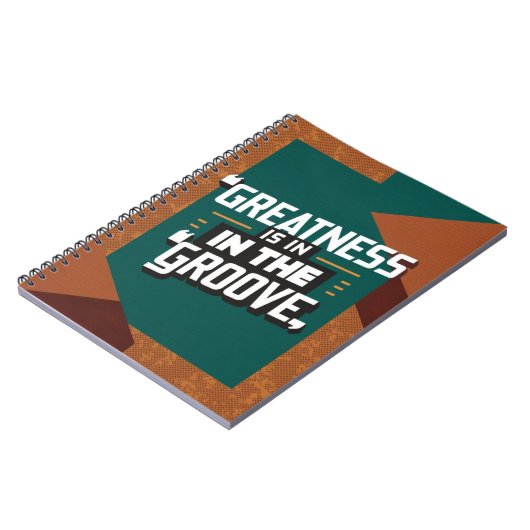 Größe I im Groove Notizblock (Linke Seite)