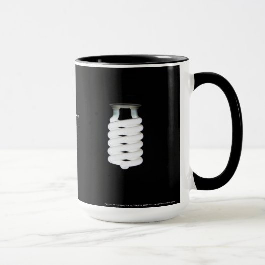 "GROSSE IDEE!" MIT LICHTBULB, TASSE (Rechts)
