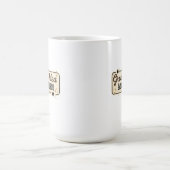 Große Idee Schlechter Zeitpunkt Lustiger Zitat-Ent Kaffeetasse (Mittel)