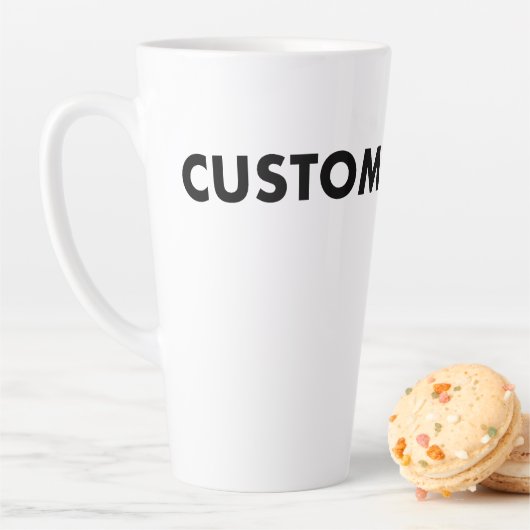 Große individuelle Latte-Mug leere Vorlage - 17oz Milchtasse (Beispiel)