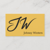 Große Initiativen | Handgeschriebener Typ Visitenkarte (Vorderseite)