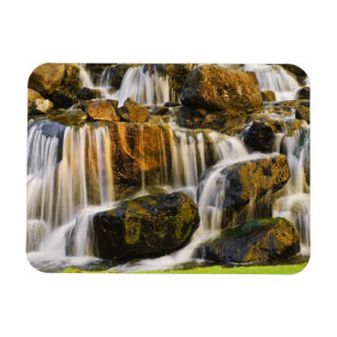 Große Insel, Hawaii. Kaskadenbach, Big Island Magnet