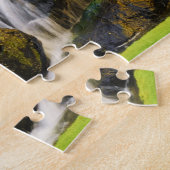 Große Insel, Hawaii. Kaskadenbach, Big Island Puzzle (Seite)