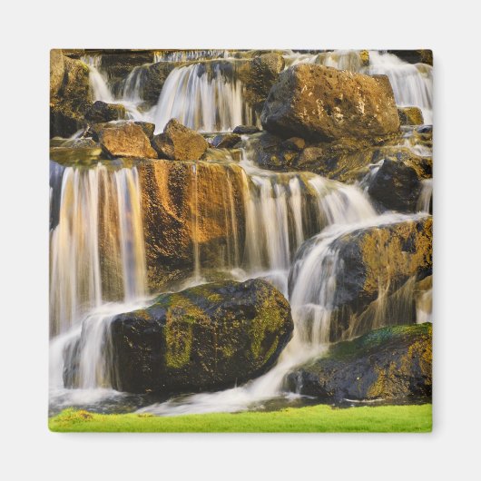 Große Insel, Hawaii. Kaskadenstream, Big Island Magnet (Vorne)