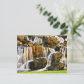 Große Insel, Hawaii. Kaskadenstream, Big Island Postkarte (Stehend Vorderseite)