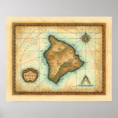 Große Insel Hawaii Poster (Vorne)