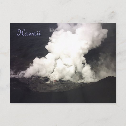 Große Insel Hawaii Postkarte (Vorderseite)