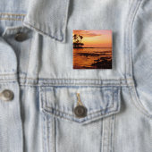 Große Insel, Hawaii. Sunset, Big Island Hawaii.2 Button (Beispiel)